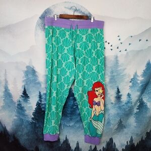 Disney Ariel Little Mermaid Women's Pajama Pants Disney Store 2X